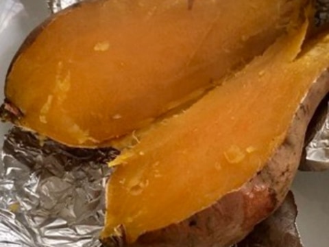 オーブンで♪安納芋の焼き芋